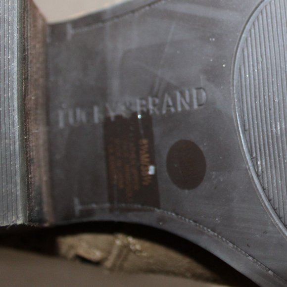 VGC LADIES LUCKY BRAND SUEDE LEATHER ANKLE BOOTS - 8 1/2 - - Picture 6 of 9